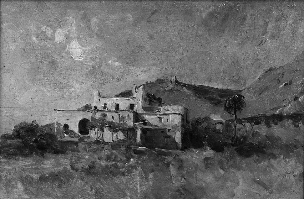 Paesaggio con architetture - Museo Civico, Pescia